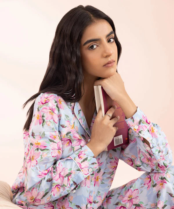 Printed Viscose PJ Set