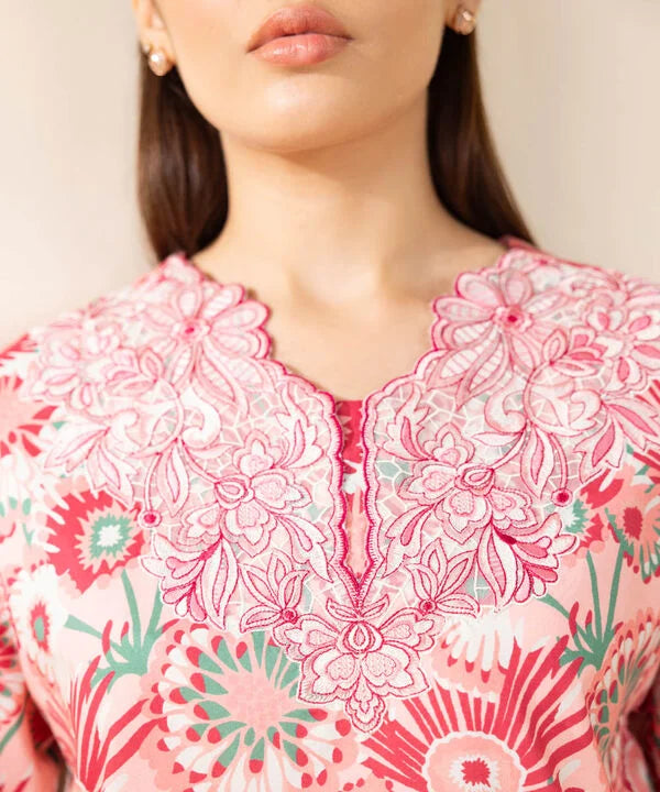 2 Piece - Embroidered Lawn Suit